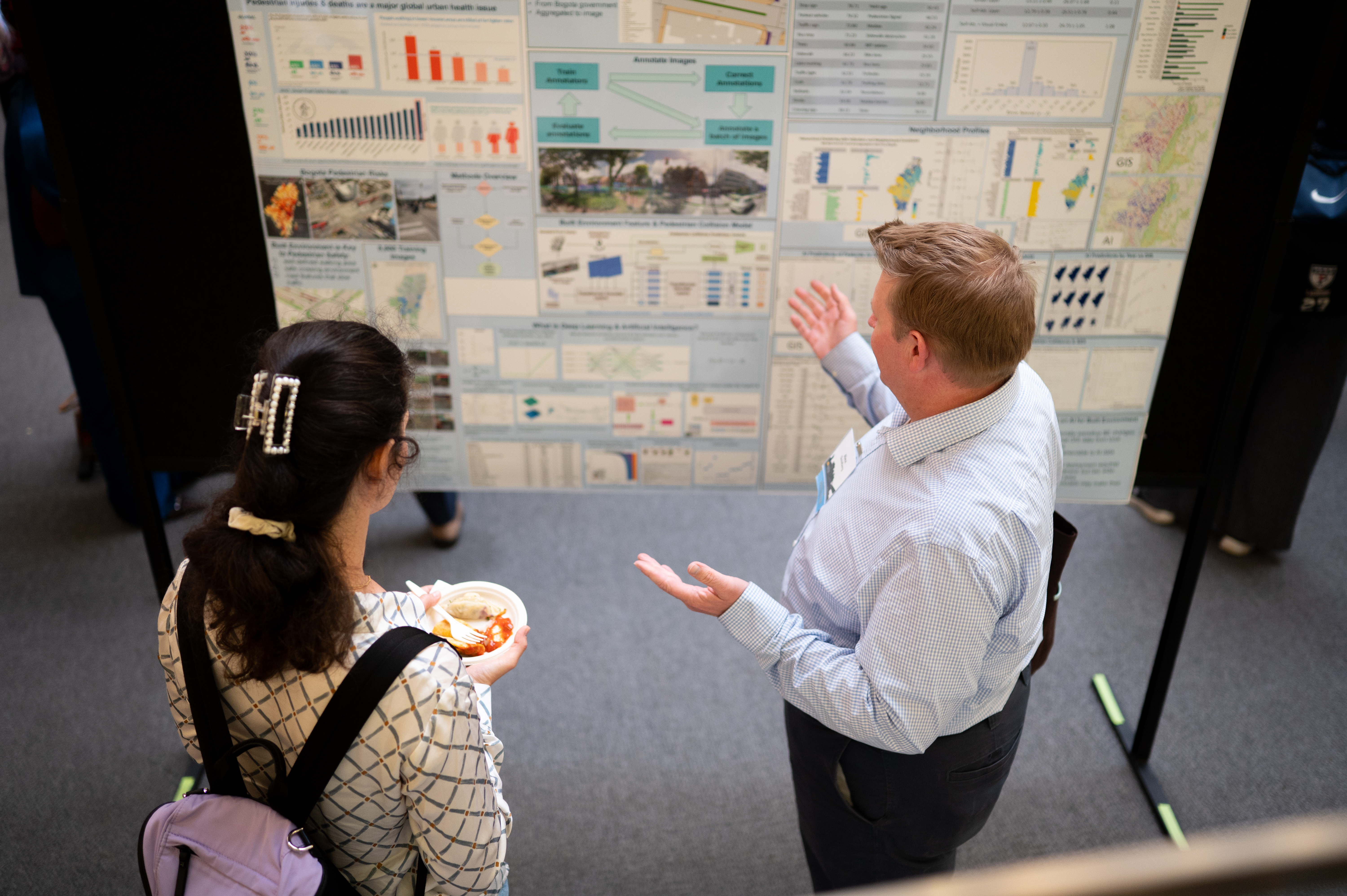 Poster session during the Urban Health Symposium